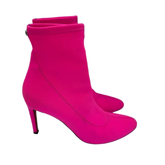 Giuseppe Zanotti Pink Stretch Sock Booties 39 4" Heel - Picture 4 of 15